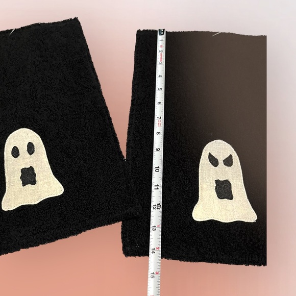 Lot/2 Handmade Halloween Hand Towels - Picture 8 of 14